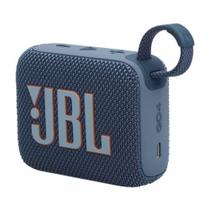 Caixa de Som Bluetooth JBL Go 4 Azul - Harman