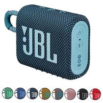 Caixa De Som Bluetooth JBL Go3 A Prova D'água Original