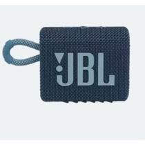 Caixa De Som Bluetooth Jbl Go3 Blue Portátil À Prova D'Água