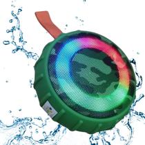 Caixa De Som Bluetooth KA-8556 A Prova Dagua com Led e Rádio FM