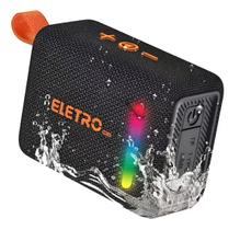 Caixa De Som Bluetooth Led 30w Prova D'agua El-1104