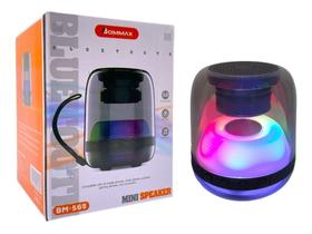 Caixa de Som Bluetooth Led RGB - Bommax
