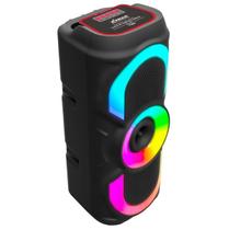 Caixa De Som Bluetooth Led Rgb Usb Fm Tws 50w Xtrad 110 220v