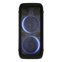 Caixa De Som Bluetooth LED USB FM Karaokê Ecopower EP-3803