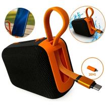 Caixa de som bluetooth leve e funcional Caixa de som bluetooth leve e funcional