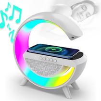 Caixa De Som Bluetooth Luminária Rgb Induçao G Speaker Caixa De Som Bluetooth Luminária Rgb Induçao G Speaker