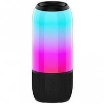 Caixa De Som Bluetooth Mega Star Led Hyj5bt