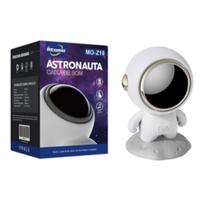Caixa De Som Bluetooth Mini Astronauta Portátil - Átomo