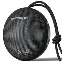 Caixa de Som Bluetooth Monster Round One IPX8 à Prova dÁgua