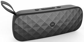 Caixa De Som Bluetooth Motorola Sonic Play + 200 Estéreo Alcance De 12m Com Duração De 10h - Preto