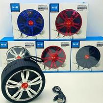 Caixa de som Bluetooth NB-104 Universal - Prata e Preto Caixa de som Bluetooth NB-104 Universal - Prata e Preto