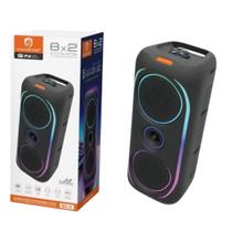 Caixa De Som Bluetooth Party Box Portátil 50w maston Qs15 Preto Caixa De Som Bluetooth Party Box Portátil 50w maston Qs15 Preto