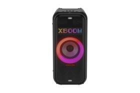 Caixa de som Bluetooth Party Speaker LG XBOOM 250W RMS, Resistente à água (IPX4), 20 horas de bateria e Visor de Pixel LED - XL7T