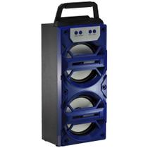 Caixa De Som Bluetooth / Pen Driver/Fm/Cartão Tf Max-542sp-b - Maxmidia