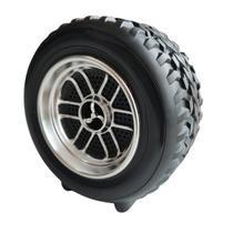 Caixa de Som Bluetooth Pneu LED - Som Potente e Estilo Único Caixa de Som Bluetooth Pneu LED - Som Potente e Estilo Único