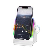 Caixa de som Bluetooth por indução sem fio Tatiyana 3500mAh RGB Caixa de som Bluetooth por indução sem fio Tatiyana 3500mAh RGB