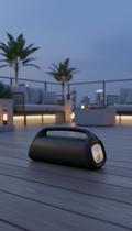 Caixa de Som Bluetooth Portátil 120W IP67 24h Bateria