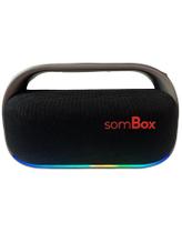 Caixa de som bluetooth portatil 160w potente alta graves fortes com bateria led rgb tws sombox
