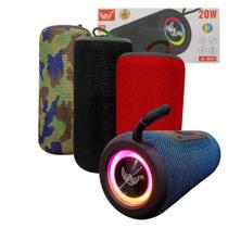 Caixa de Som Bluetooth Portátil 20W LED RGB Altomex AL-8851 Caixa de Som Bluetooth Portátil 20W LED RGB Altomex AL-8851