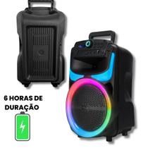 Caixa de som bluetooth portátil 250W RMS