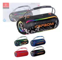 Caixa De Som Bluetooth Portátil À Prova D'agua 20w Com Alça El-1124