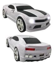 Caixa de Som Bluetooth Portátil Camaro Carro Entrada P2 Pen Usb Cartão