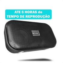 Caixa De Som Bluetooth Portátil Com Rádio Alça De Mão Alto Falante 8W Com Usb TF Rádio FM Recarregável Com Cabo - Livistar