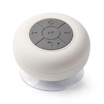 Caixa de Som Bluetooth Portátil com Ventosa e Microfone para Chamadas