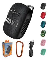 Caixa De Som Bluetooth Portátil Hifi Subwoofer Tws Radio Fm Preto