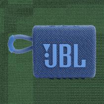Caixa de Som Bluetooth Portátil JBL GO 3 ECO - Azul JBLGO3ECOBLU