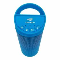 Caixa de Som Bluetooth Portátil Led e Usb Rádio FM Cartão SD - C3 Tech