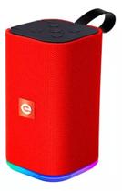 Caixa De Som Bluetooth Portátil Led Rgb 5W CS-M31BTL Exbom Alto Falante Multimídia Fm Sd P2 Usb, Preta, Azul, Vermelha