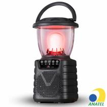 Caixa de Som Bluetooth Portátil Luz Estilo Lampião GRASEP - D-3149