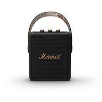 Caixa de Som Bluetooth Portátil Marshall Stockwell II - Preto e Latão - Exclusivo Amazon