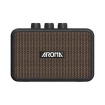 Caixa De Som Bluetooth Portátil Mini Amplificador De Guitarra Elétrica 5W Saída Aroma AG-04 Peças De