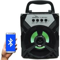 Caixa De Som Bluetooth Portátil Rádio Fm Micro Sd DBh1064