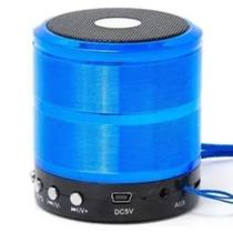Caixa de Som Bluetooth Portátil Radio Fm Mp3 Micro Sd Pen Drive