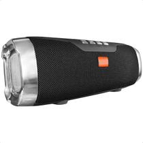 Caixa de Som Bluetooth Portátil Rádio Fm/Usb/Cartão Tf 5W Recarregável Mp3 500mAh P/Celular Com Alça