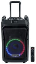 Caixa de som Bluetooth portátil Rockville ROCKNGO 800 10" com LED