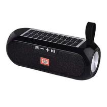 Caixa de Som Bluetooth Portátil Sem Fio com Energia Solar