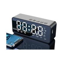 Caixa De Som Bluetooth Portátil Sem Fio Com Rádio FM E Despertador G50 Mini Espelho De Áudio Com