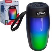 Caixa de Som Bluetooth Portatil Sem Fio USB Led 10w Xtrad