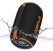 Caixa De Som Bluetooth Portátil SM-22 A Gold Tws Sem Fio Estéreo Bluetooth 20w Resistente Água IPX6 - A'Gold