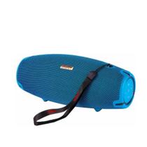 Caixa De Som Bluetooth Portátil Speaker Dr-105 Azul