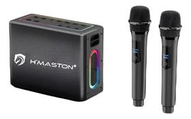 Caixa de Som Bluetooth Portátil Techguia HSJ 70 Potência de 120w