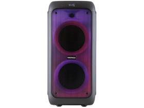 Caixa De Som Bluetooth Potente Para Festa 1200W Preta Daewoo