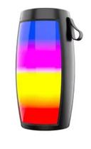 Caixa De Som Bluetooth Potente Portátil Led Rgb Fm Usb Tf Caixa De Som Bluetooth Potente Portátil Led Rgb Fm Usb Tf