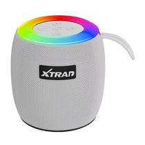 Caixa De Som Bluetooth Potente RGB Xtrad XDG-197 10W TWS Envio Imediato Original Cor:Cinza