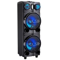 Caixa De Som Bluetooth Pulse Storm 2 10 Pol Led Rádio 1500w Caixa De Som Bluetooth Pulse Storm 2 10 Pol Led Rádio 1500w