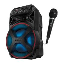 Caixa De Som Bluetooth Radio Fm Mondial Cm-250 Connect Plus 250w + Microfone